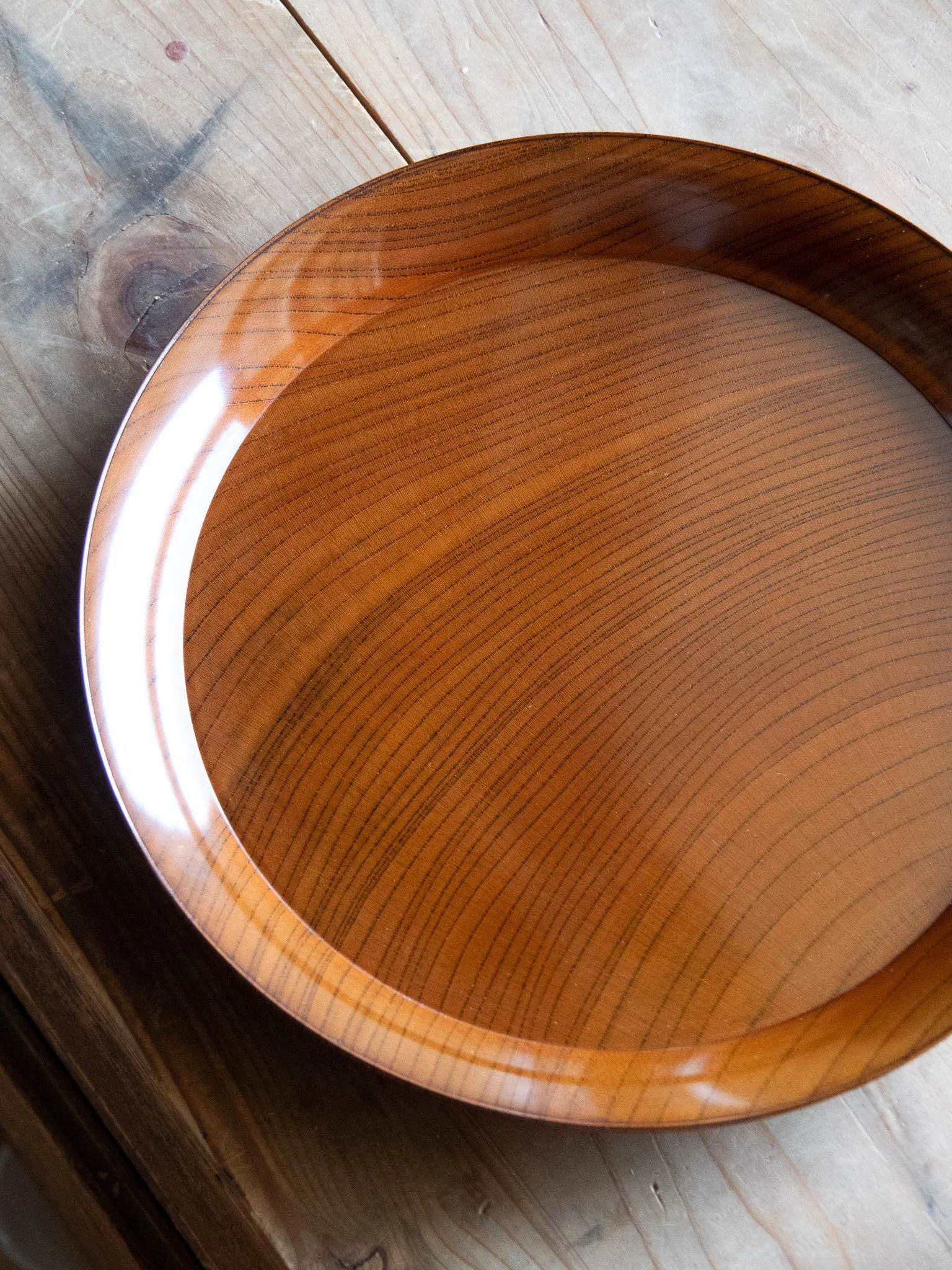 Keyaki Dinner Plate | Japanese Wooden Plate | Sentomono — sentomono
